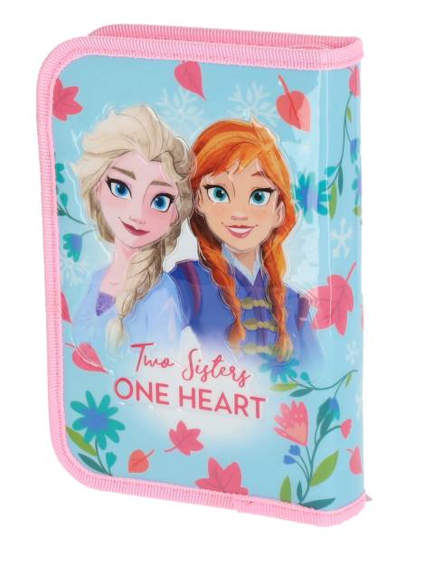 Penar 3D Frozen Roz Albastru cu 1 Fermoar si 2 Extensii Neechipat pentru Fete